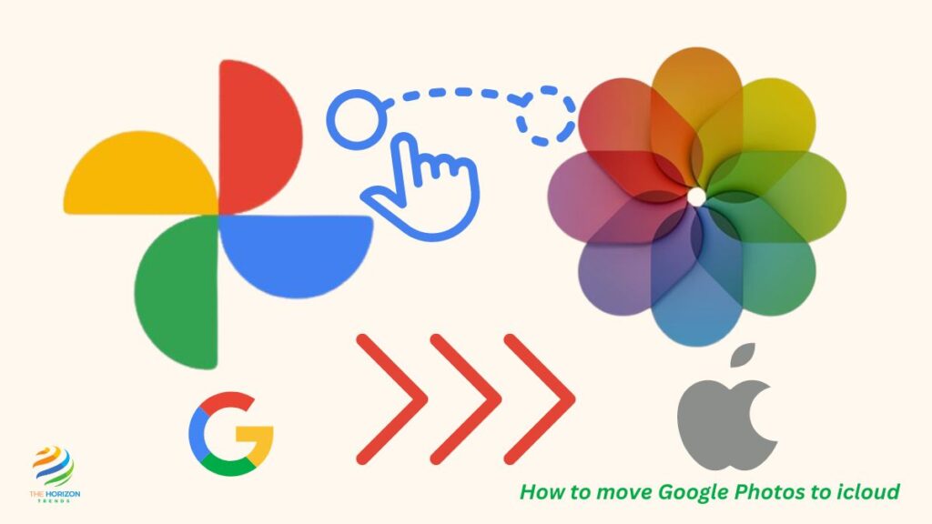 How to move Google Photos to icloud