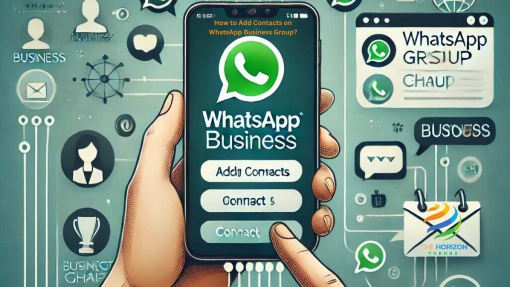 How to Add Contacts on WhatsApp Business Group